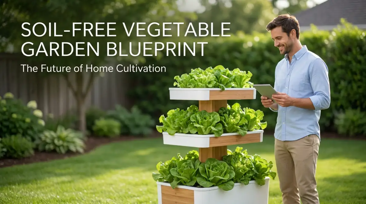 How to Build a Soil-Free Vegetable Garden in Your Backyard