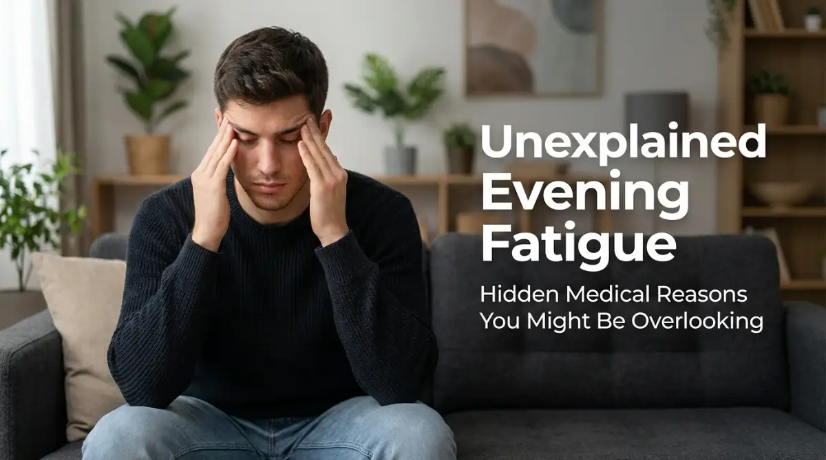 Tired by 6 PM? The Hidden Medical Reasons Behind Evening Fatigue